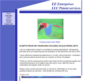 Tablet Screenshot of eepatentsearch.com